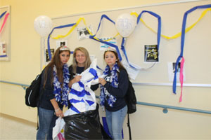 Thursday, Oct. 20, 2011 | Senior Day Decorations in the Garbage
