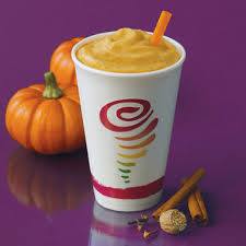 Jamba Juice, similar to Jones Soda, decided to bring pumpkin into otherwise perfectly normal drinks. Somehow, their Pumpkin Smash Smoothie, cold, thick pumpkin-flavored blended yogurt, does not sound like the most enjoyable autumn treat. I’ll take a pumpkin spice latte over this one any day. 