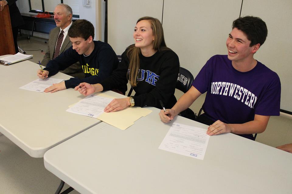 Swimmers sign national letter of intent