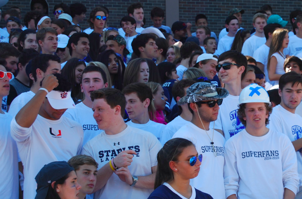 Blue energy and white spirit dominated homecoming game 