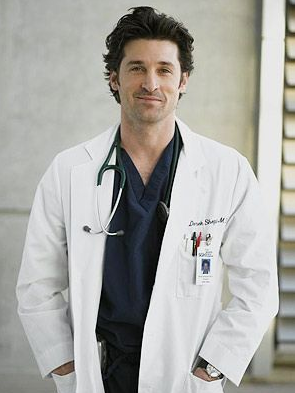 Derek Shepherd, played by Patrick Dempsey, was one of the main characters in Greys Anatomy. 