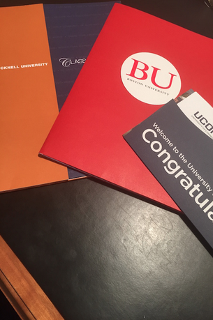 Before you know it, you’ll have the acceptances rolling in. Photo by Nicole DeBlasi ’15