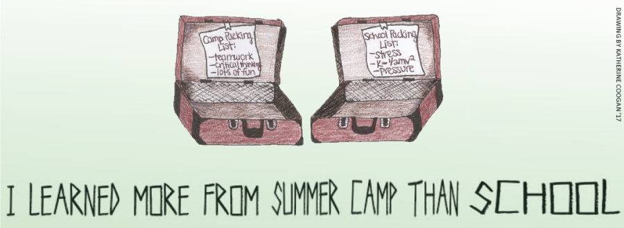 I learned more from summer camp than school.