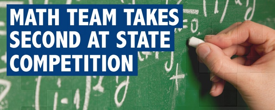Math team takes second at state competition
