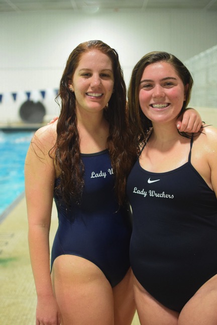 AFTER PRACTICE SMILES Co-captains Maia Cattan ’16 and Caroline Gray ’17
smile for the camera and express exciement for the rest of the season. The 
team is going to take on Hopkins, a long-time rival, on May 7 at Hopkins 
at 3 p.m. The following week, on May 14, the team will have its senior day
