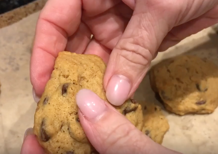 Terrifyingly tasty: pumpkin spice chocolate chip cookies