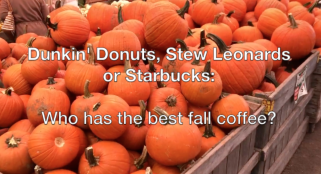 Dunkin Donuts, Stew Leonards, or Starbucks: Who has the best fall coffee