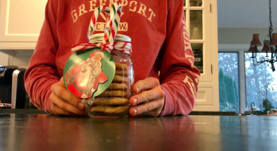 Mason jar gifts, for the win;  A simple way to show you’re thinking about someone this holiday season.