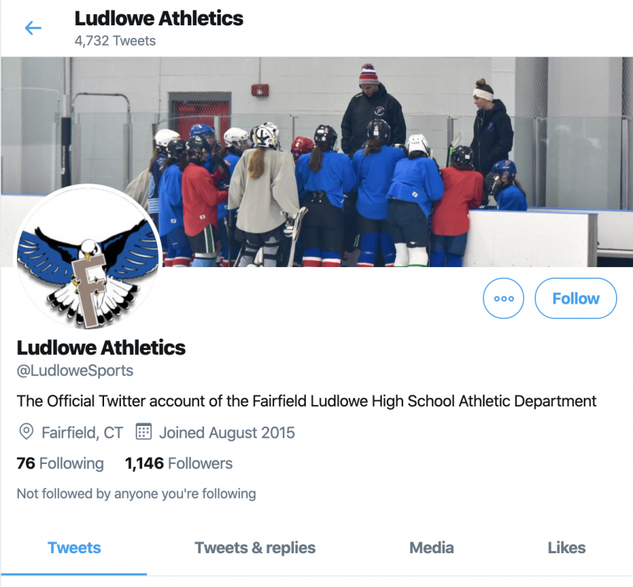 After complaints about inequalities in post for boys’ and girls’ teams, the Ludlowe Athletics Department’s Twitter is under a Title IX investigation.