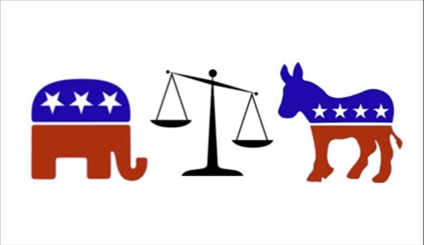 When covering a current event or reviewing an event in history, students and teachers views can align with a political party, allowing for an opportunity to begin a debate. 