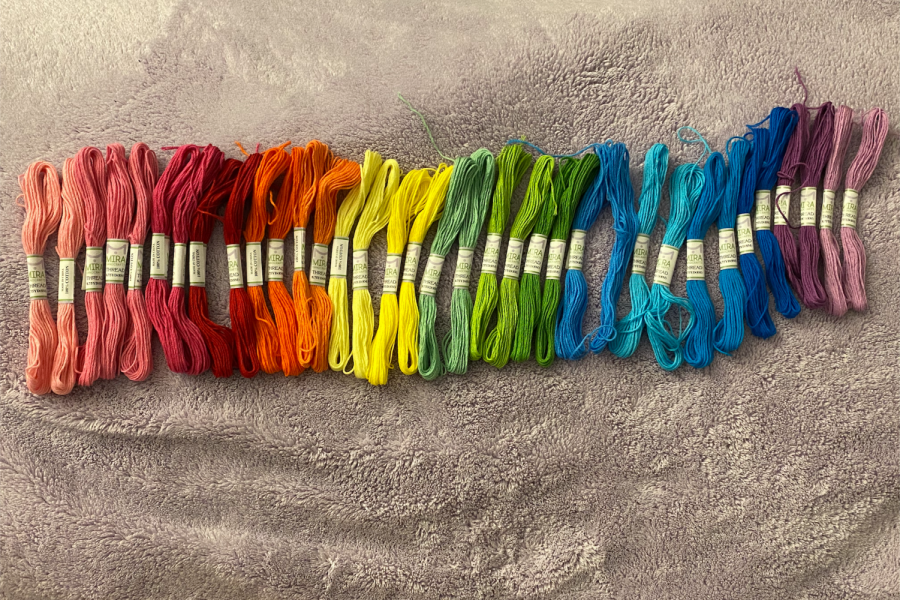 Friendship bracelets are a fun way to pass time during quarantine. There are so many colors to choose from, and you can give them to friends and family.