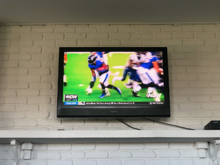 NFL Redzone running seven hours of commercial free football as Staples students tune in. 