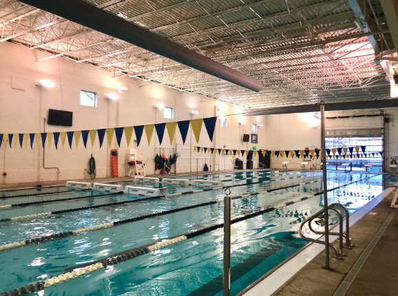 Some swimmers unable to practice with their club teams are signing up for an hour of lane time at Velo-CT, a pool located in Norwalk, Connecticut. This allows them to continue their training and perfect their technique in the water.