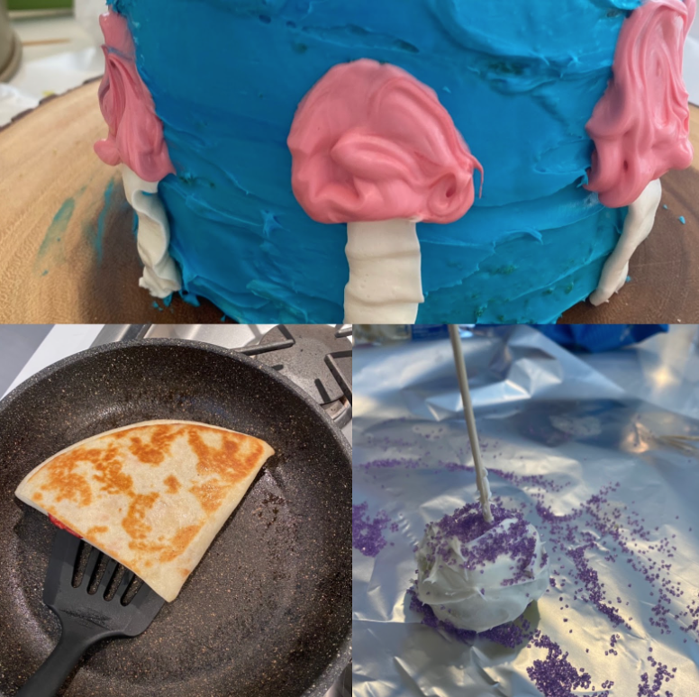 Some of the new latest food trends on TikTok have included tortilla wraps, minimalist frog cakes and cake pops.


