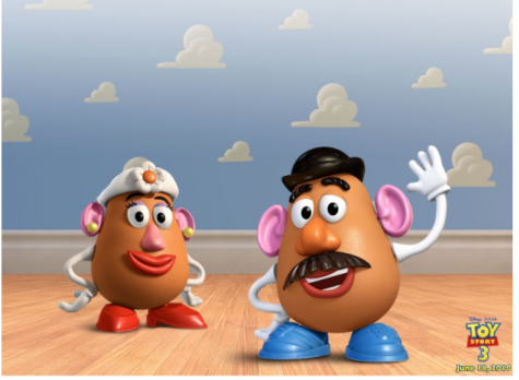 Hasbro announces new Potato Head toys that dropped the pronouns Mr. and Ms. due to recent controversy. However, the iconic Mr. and Mrs. Potato Head are still available for sale. 