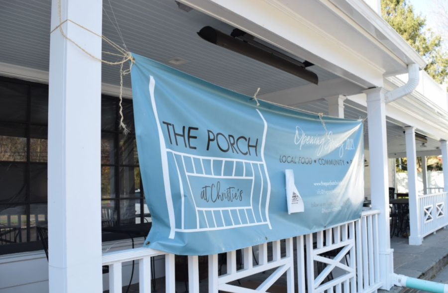 The Porch at Christie’s is a new Westport restaurant in an old Westport building. Staples students are encouraged to apply for employment positions at what owners Andrea and Bill Pecoriello hope will become a beloved part of the Westport community. 