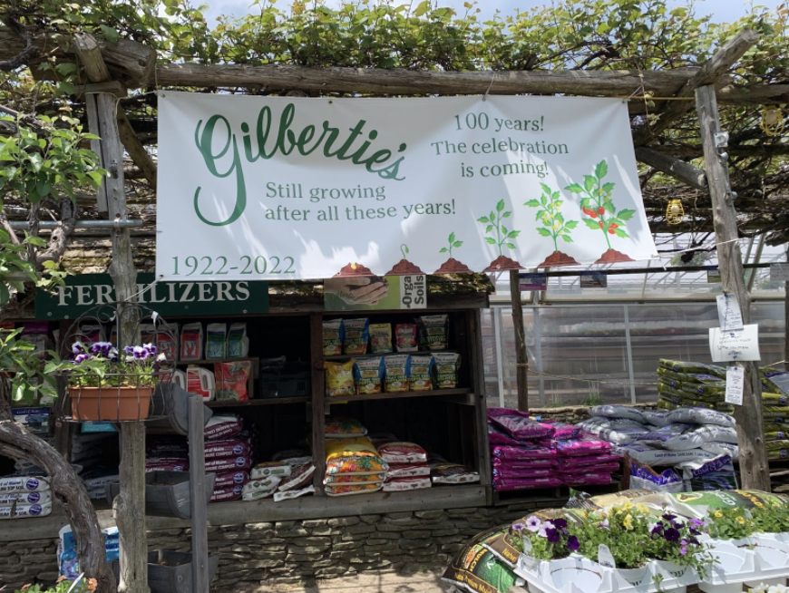 Gilbertie’s Herb and Garden Center contains several different greenhouses, all overflowing with a wide variety of greenery.