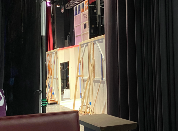 Behind the scenes at the Staples Players new production, “Words Words Words… And Music.”