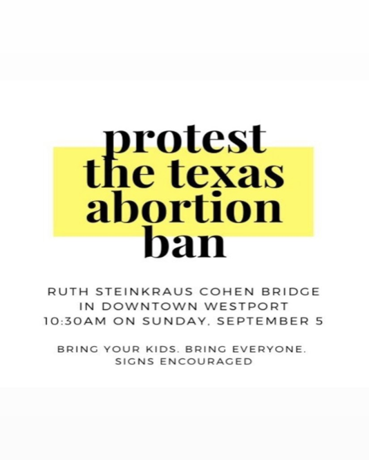 Many+Westport+community+members+reposted+this+image+on+social+media+in+order+to+educate+their+peers+on+the+Texas+abortion+ban+and+the+local+protest.