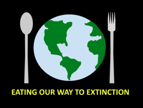 The documentary “Eating Our Way to Extinction” explores the relationship between animal agriculture and global warming, educating the audience and providing a general overview of the topic.