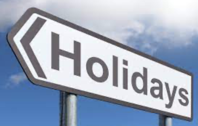 Following the frequent holidays prior to the New Year passing, the holidays which occur every day should be celebrated. 
