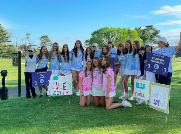 The girls’ golf team has members from every grade; each player has different strengths that have helped contribute to the team’s victories this year.