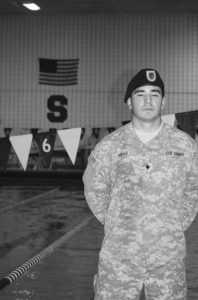 A Soldier: Former Staples student Brandon Arias '06 is scheduled to deploy for a 12-month tour in Afghanistan | Photo by Lucas Hammerman '10