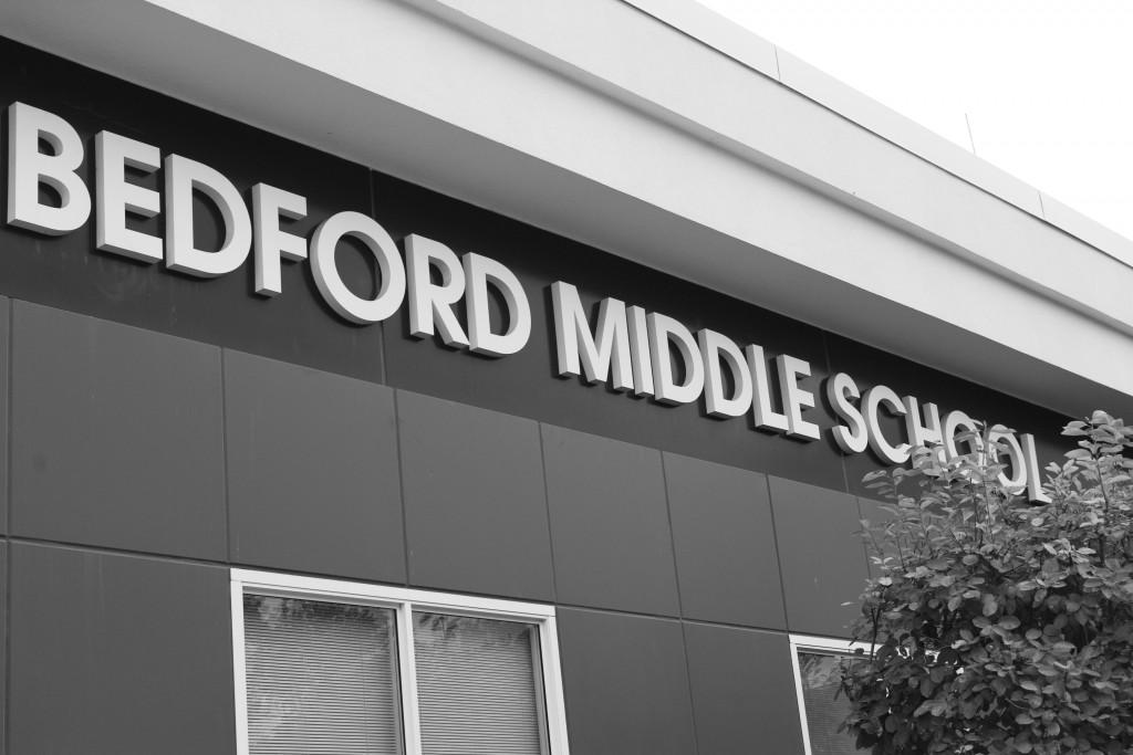 On+Sept.+15%2C+Bedford+Middle+School+was+recognized+for+academic+excellence+and+designated+as+a+Blue+Ribbon+School.