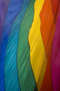 The rainbow flag has been used as a sybol for gay rights. | Photo from www.sxc.hu