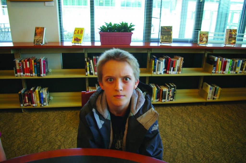 Max Kahn 13 is worried about moving up in classes. | Photo by John Watson 12. 