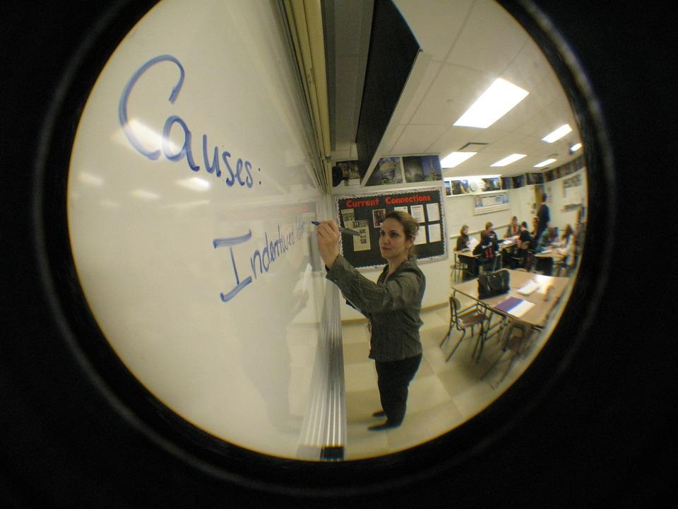 AP World teacher Carol Avery instructs her class.  | Photo by Madeline Hardy 11