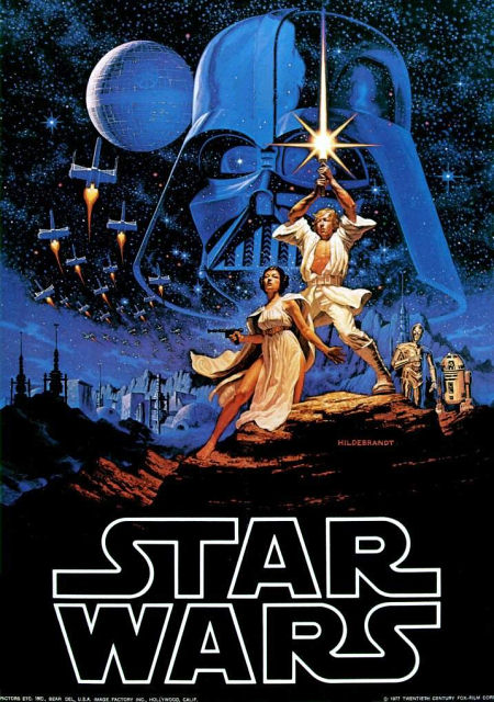 Star Wars movie poster | Photo by www.httpartist.com