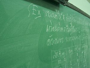 Blackboard - Nakhon Sawan, Thailand