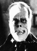 Lon Chaney as seen in The Phantom of the Opera...