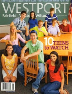In the Sept. issue of "Westport Magazine," Staples students are highlighted in 'students to watch' | Photo by Constance Chien '10