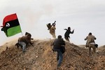 RAS LANUF, LIBYA - MARCH 10:   Photojournalist...