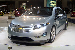 2011 Chevrolet Volt exhibited at the 2010 Wash...