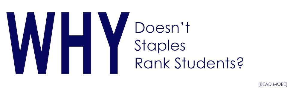 Why doesnt staples rank students