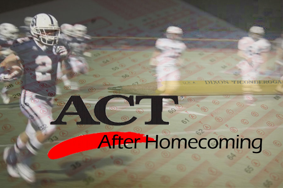 Although some players must take ACTs the day after homecoming , they will remain focused on the game and prepare for the tests with a good nights sleep. 