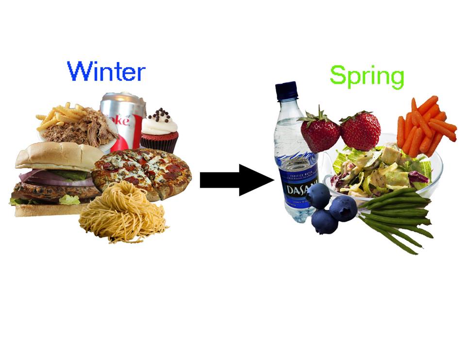 Spring springs new diets