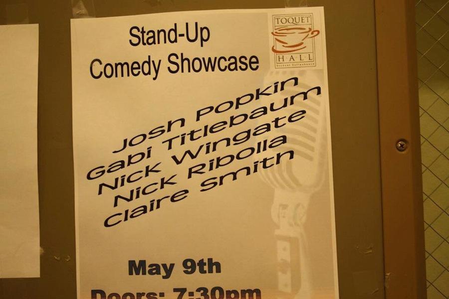 Hilarious Staples students do stand-up comedy at Toquet Hall 