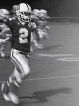 Wide Receiver Will Johnson ’14 takes a punt return to the end zone during the Homecoming game against Wilton for the Wreckers first home touchdown of the 2013 season