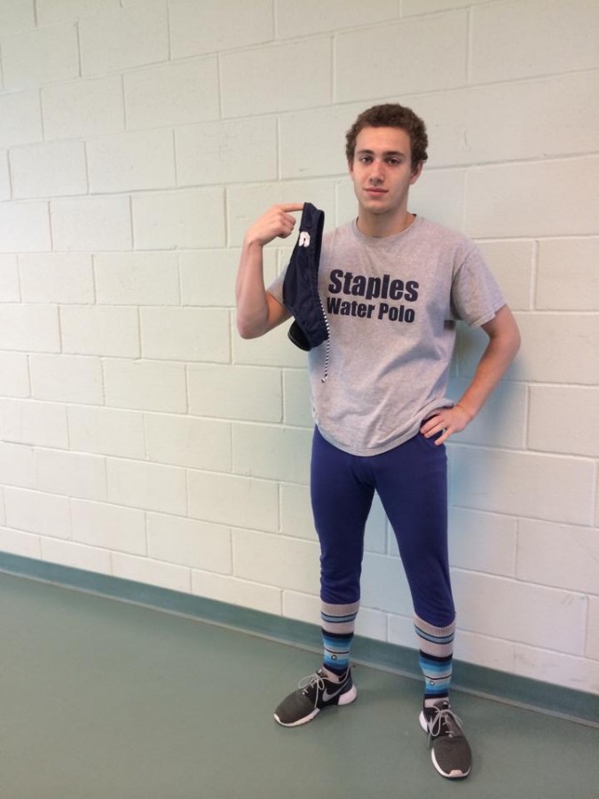 Max Wimer '15 listened to Vice Principal James Farnen's request and took off his Speedo mid-day yesterday. 