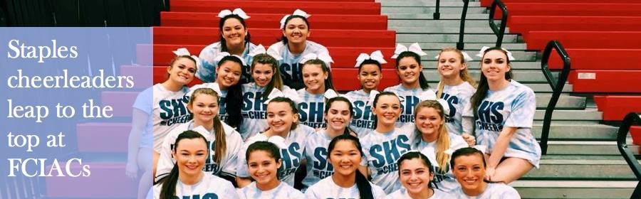 Staples cheerleaders leap to the top at FCIACs