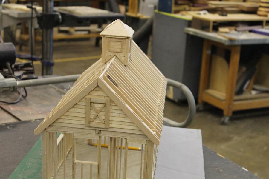 Woodshop students build art and practical skills