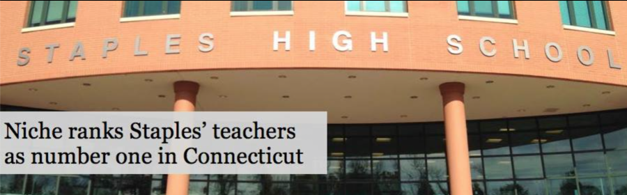 Niche ranks Staples’ teachers as number one in Connecticut
