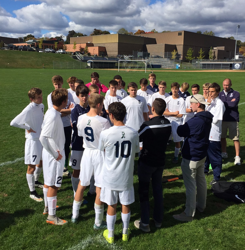 Boys’ soccer shows tenacity versus Wilton