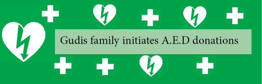 Gudis family initiates A.E.D. donation