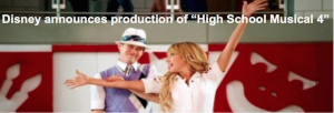 The start of something new; Disney Channel surprises fans with “High School Musical Four” announcement