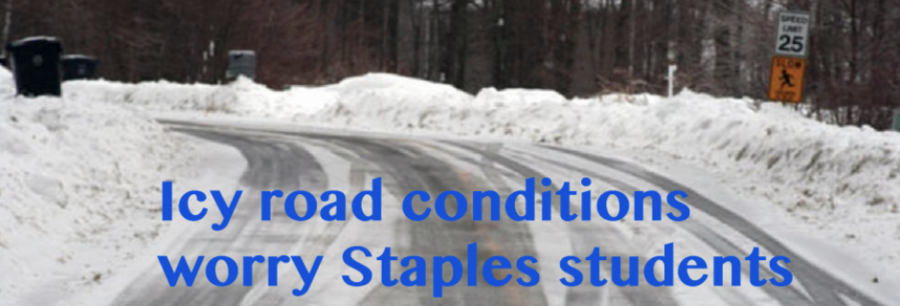 Icy road conditions worry Staples students